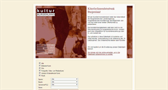 Desktop Screenshot of burgenlandkultur.at